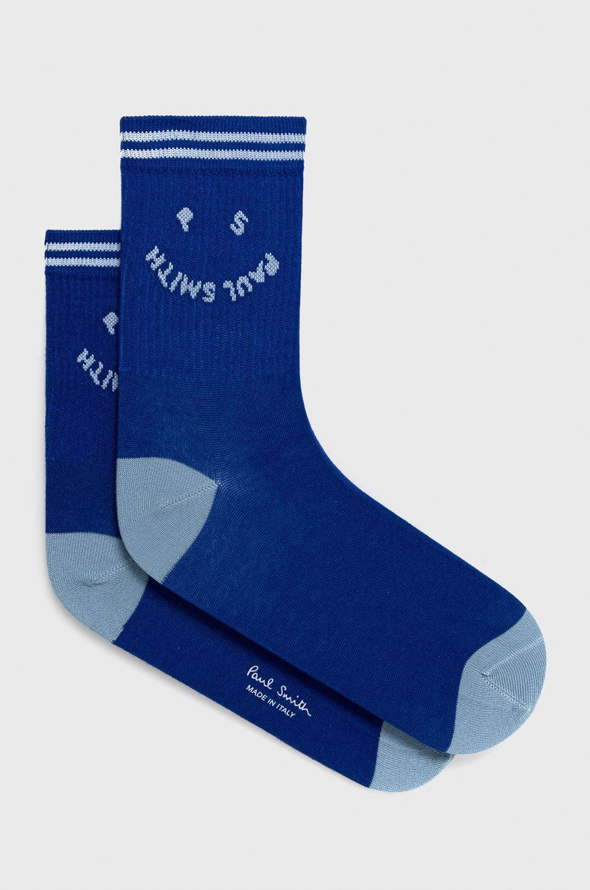 Ponožky PS Paul Smith dámské - modrá -  80% Bavlna