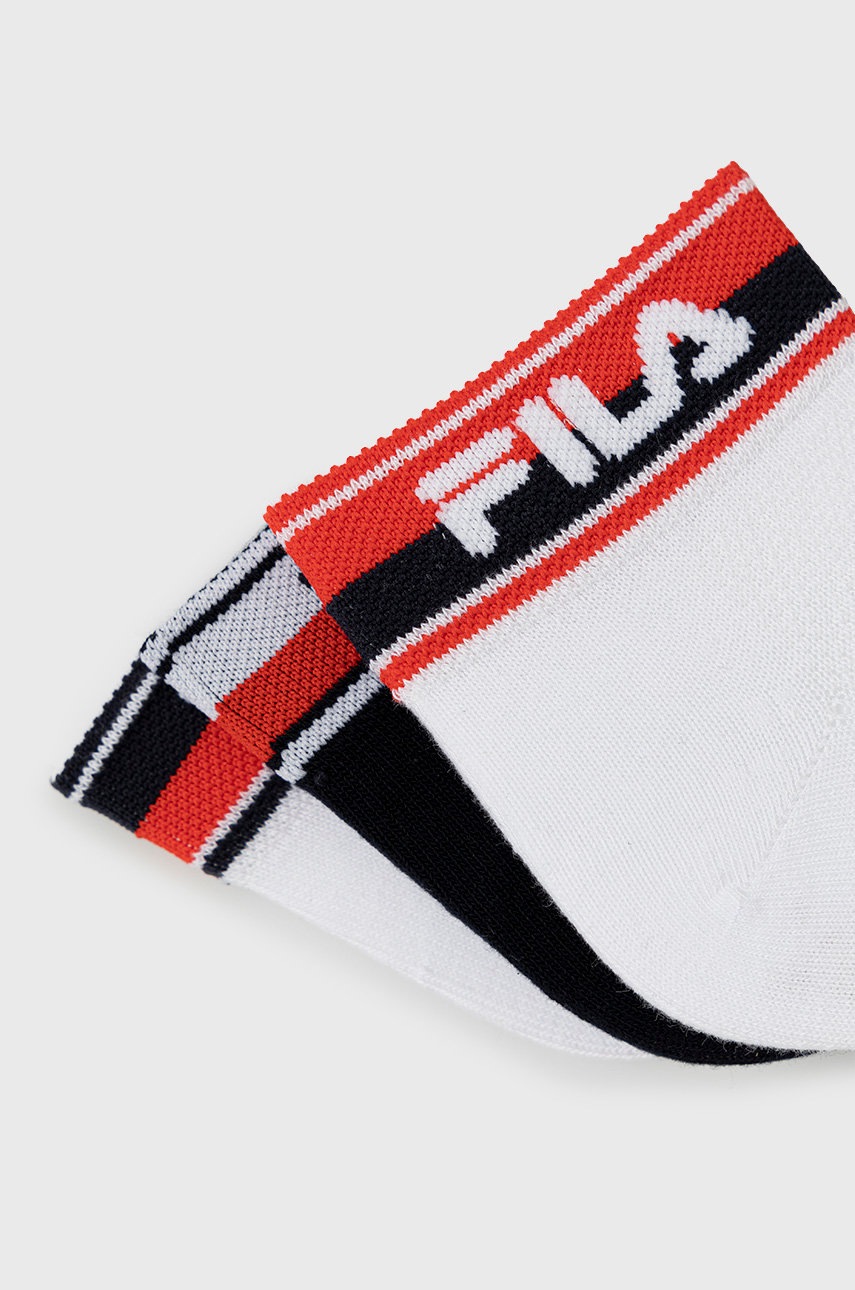 

Шкарпетки Fila (3-pack) жіночі колір білий