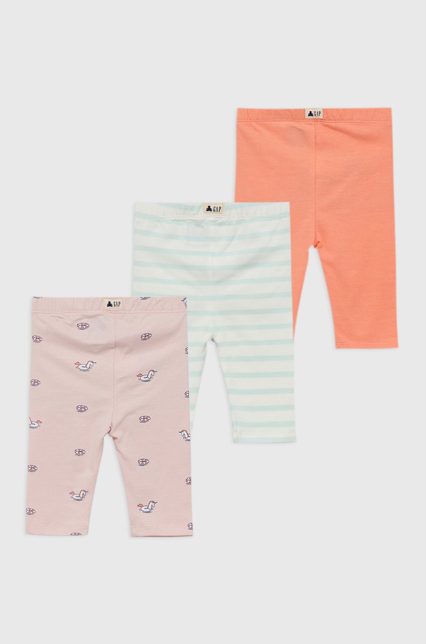 Gap pantaloni bebe (3-pack) neted