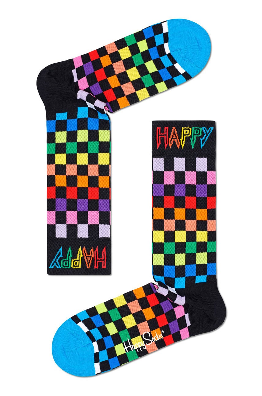 

Happy Socks - Носки Rainbow Check Thin Crew