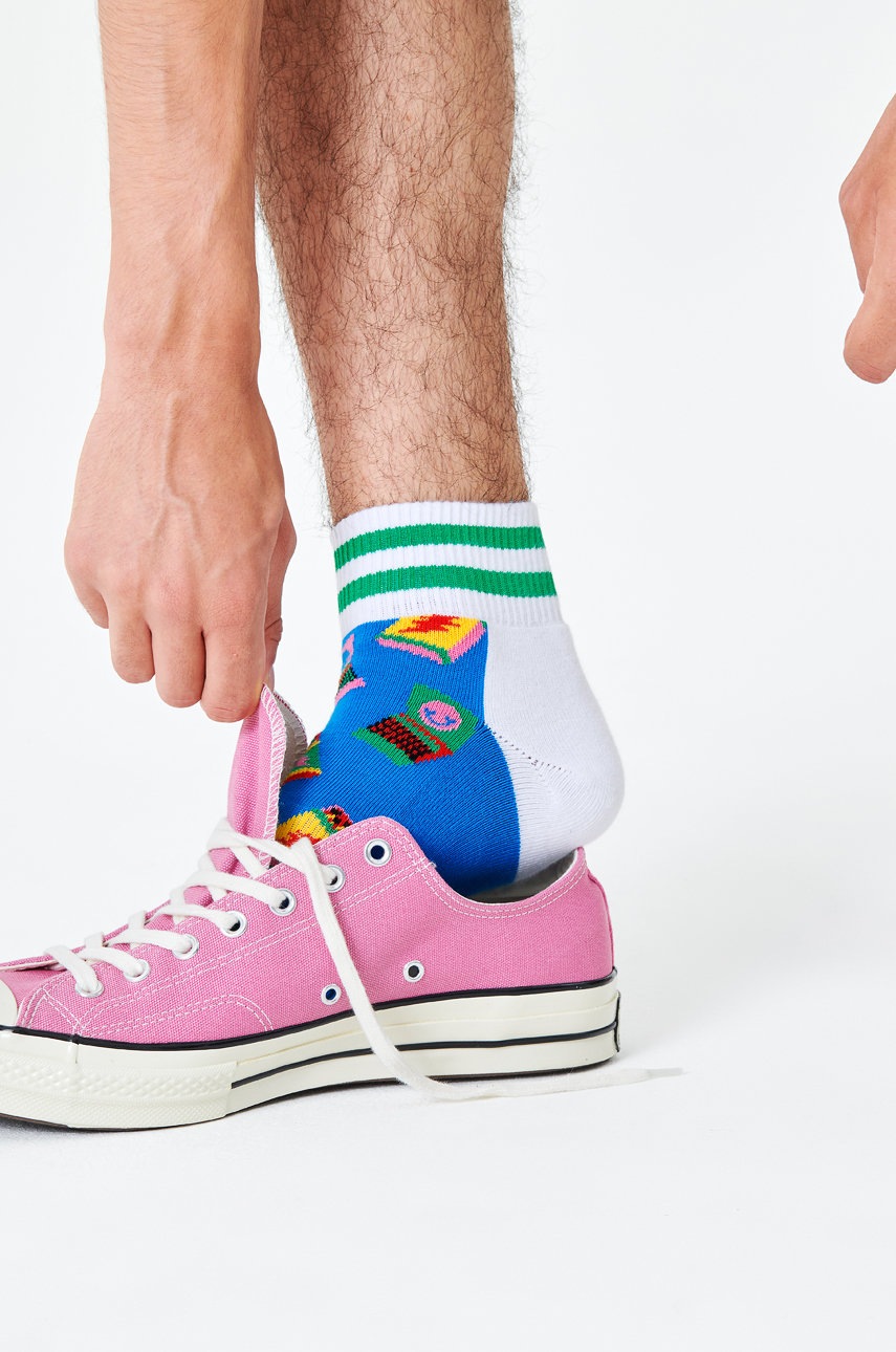 

Happy Socks - Носки Matches 1/4 Crew