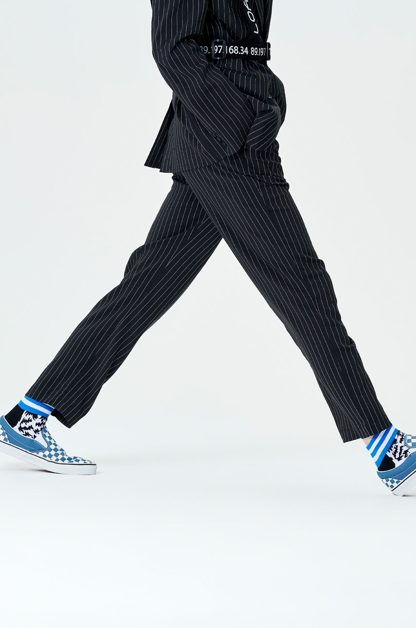 

Happy Socks - Носки Soundwave 1/4 Crew
