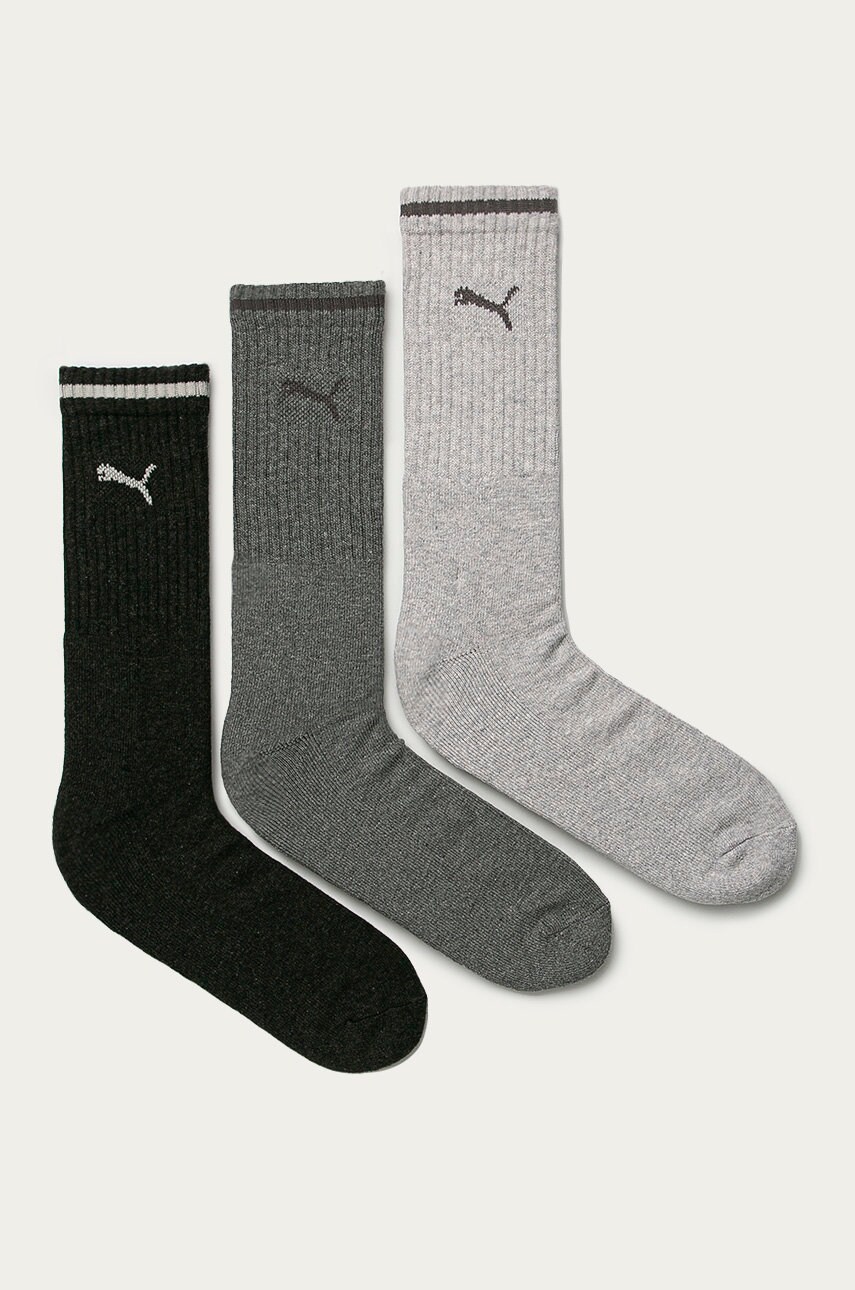 

Puma - Чорапи (3 чифта) 907941 (3-pack) 906978907941 907941, Сив