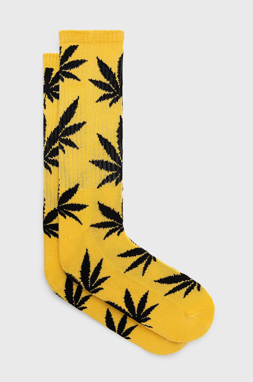 

Чорапи HUF в жълто, Жълт