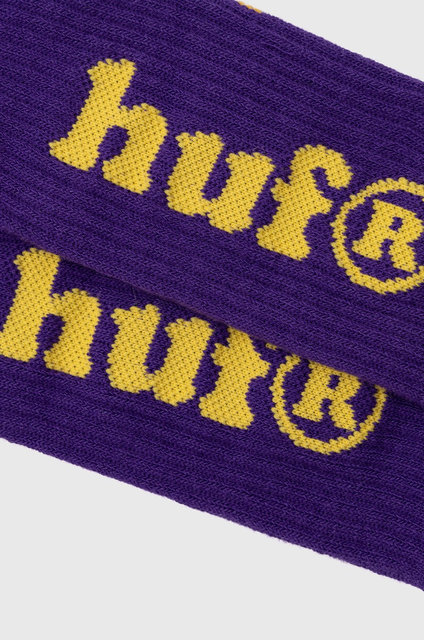 

Шкарпетки HUF чоловічі колір фіолетовий