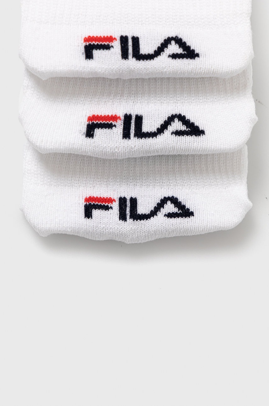 

Шкарпетки Fila (3-pack) колір білий