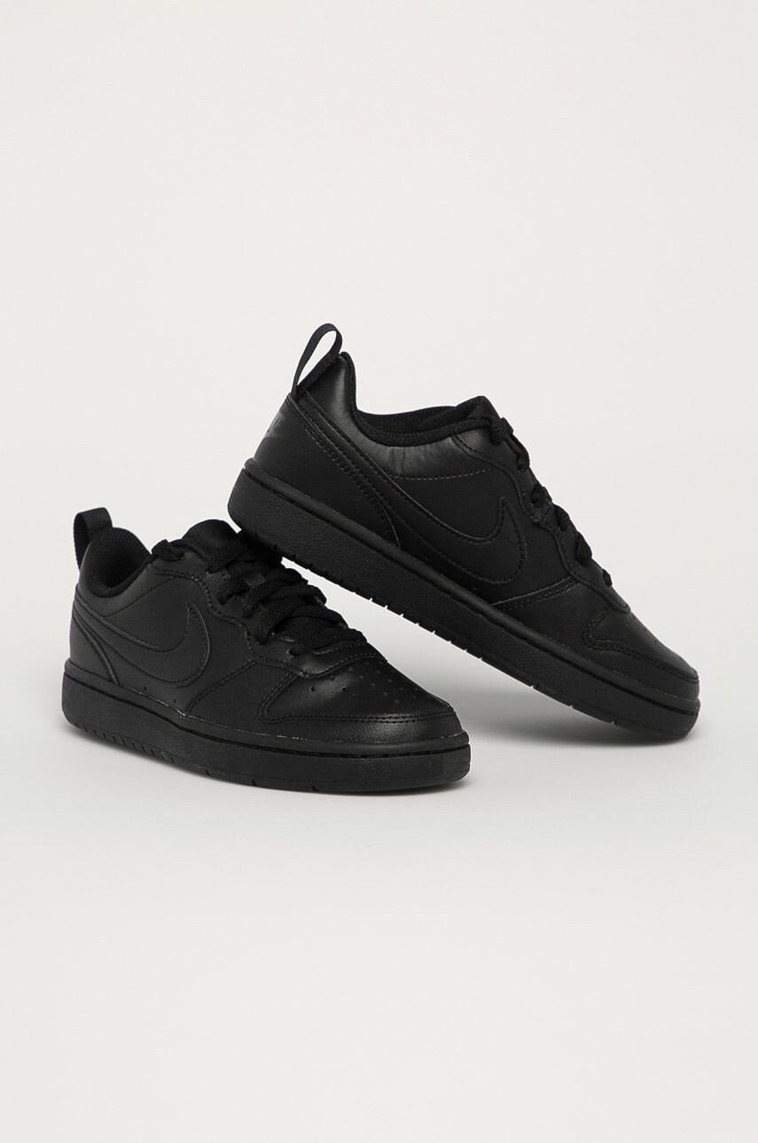 

Nike Kids - Детские кожаные кроссовки Court Borough Low