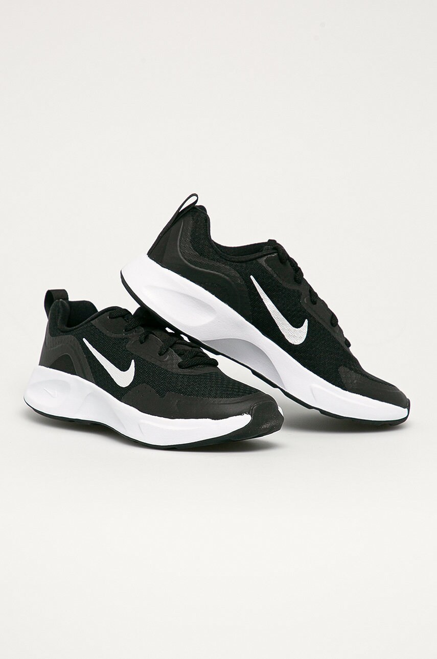 

Черевики Nike Kids колір чорний