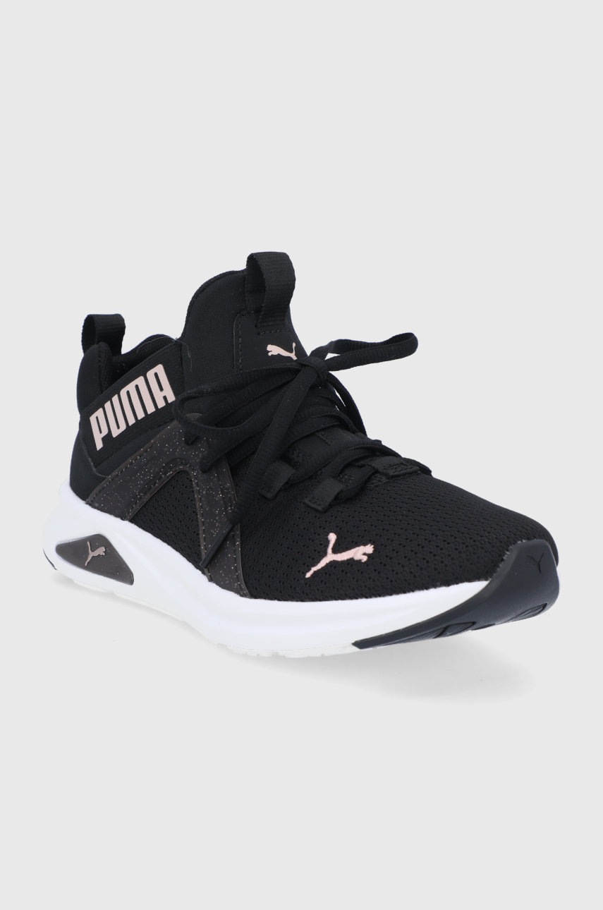 

Ботинки Puma цвет чёрный на плоском ходу
