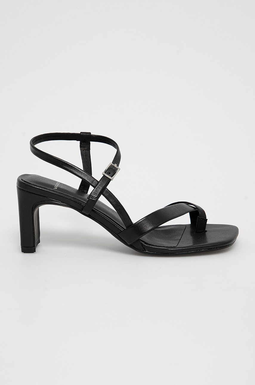 Vagabond Sandale de piele Luisa culoarea negru answear.ro imagine 2022 13clothing.ro