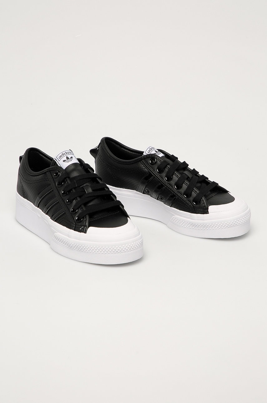 

adidas Originals - Кожаные Кроссовки Nizza Platform