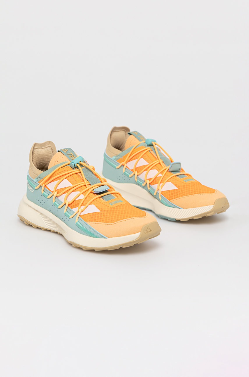 

Ботинки adidas Performance FW9409 женские цвет оранжевый