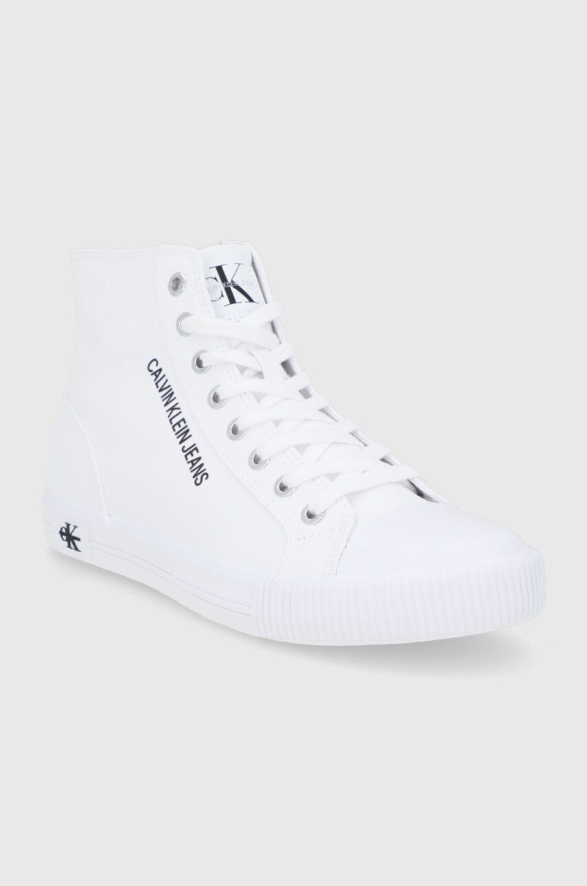 

Кеды Calvin Klein Jeans женское цвет белый