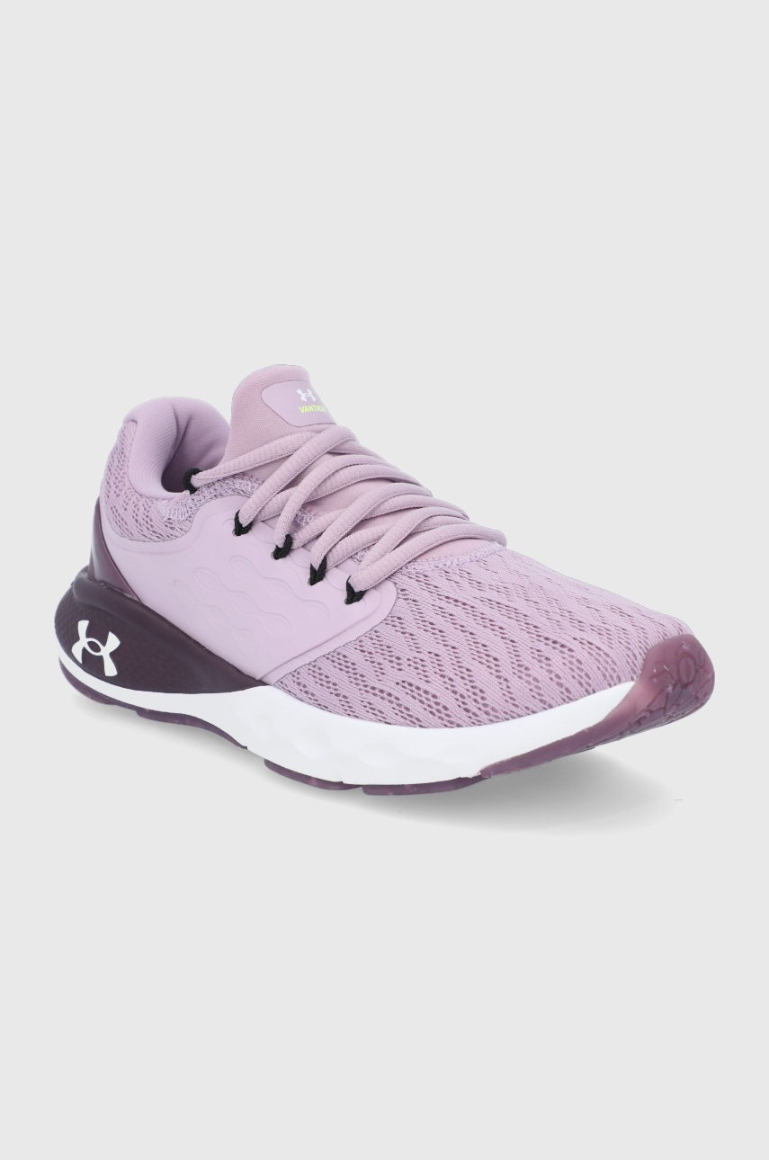 

Ботинки Under Armour Charged Vantage 3023565 цвет розовый на плоском ходу