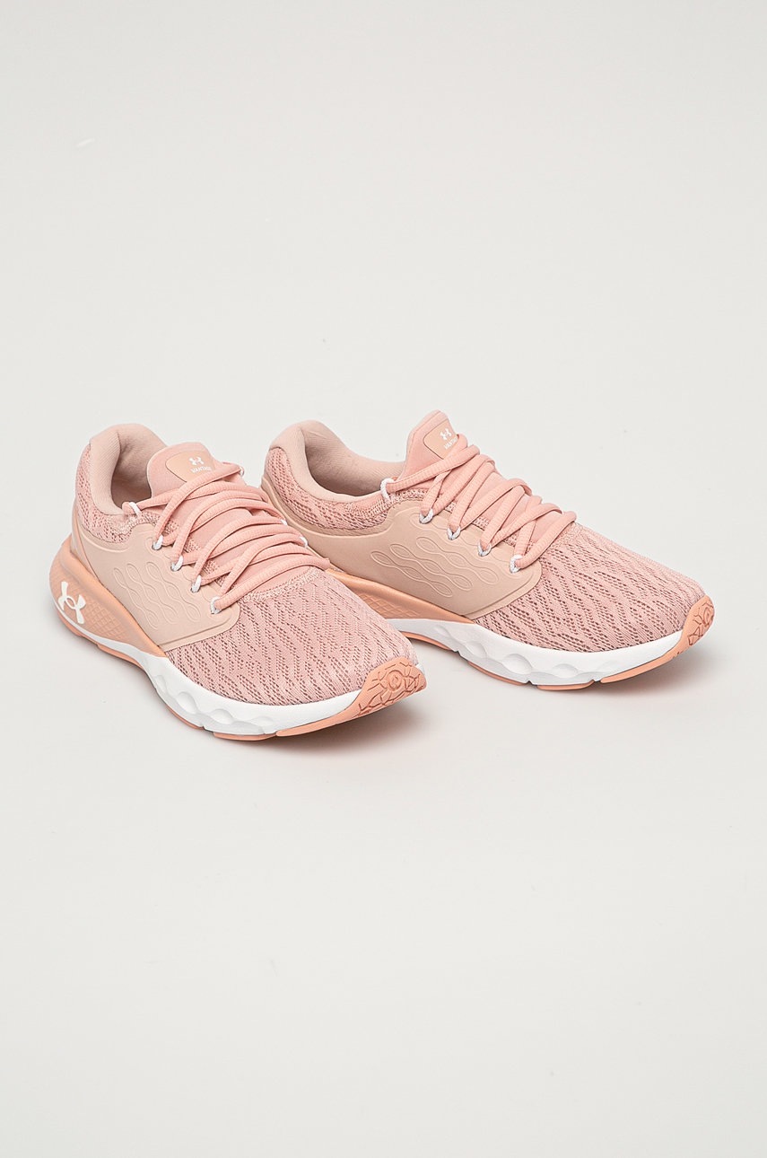 

Черевики Under Armour Charged Vantage 3023565 колір рожевий на плоскому ходу