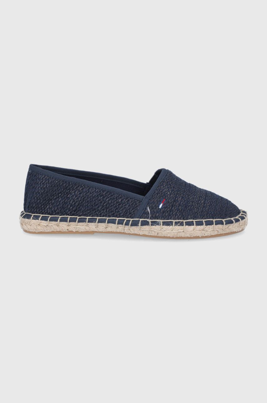 Tommy Jeans Espadrile culoarea albastru marin