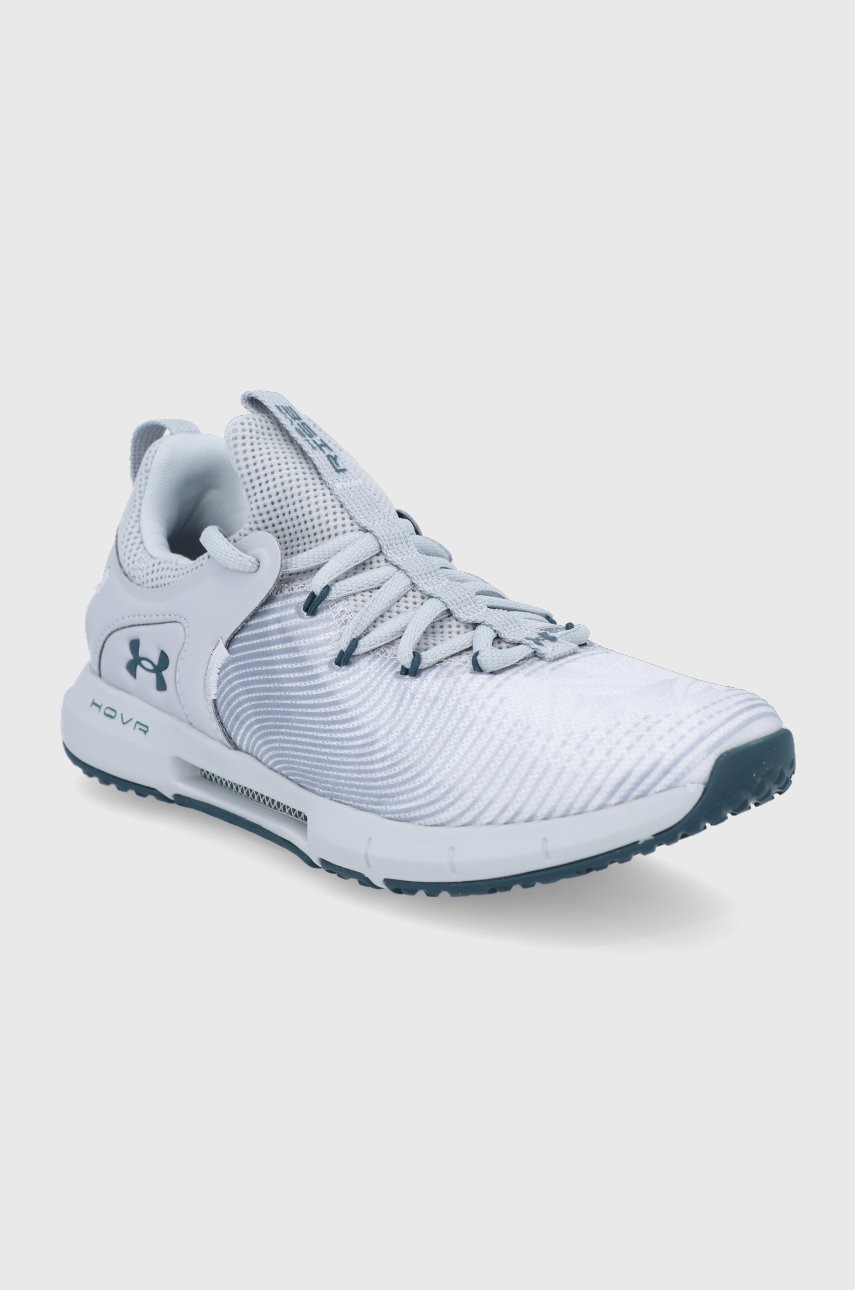 

Ботинки Under Armour HOVR Rise 2 3024029 цвет серый на плоском ходу