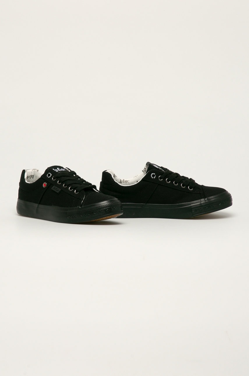 

Кеды Lee Cooper женское цвет чёрный
