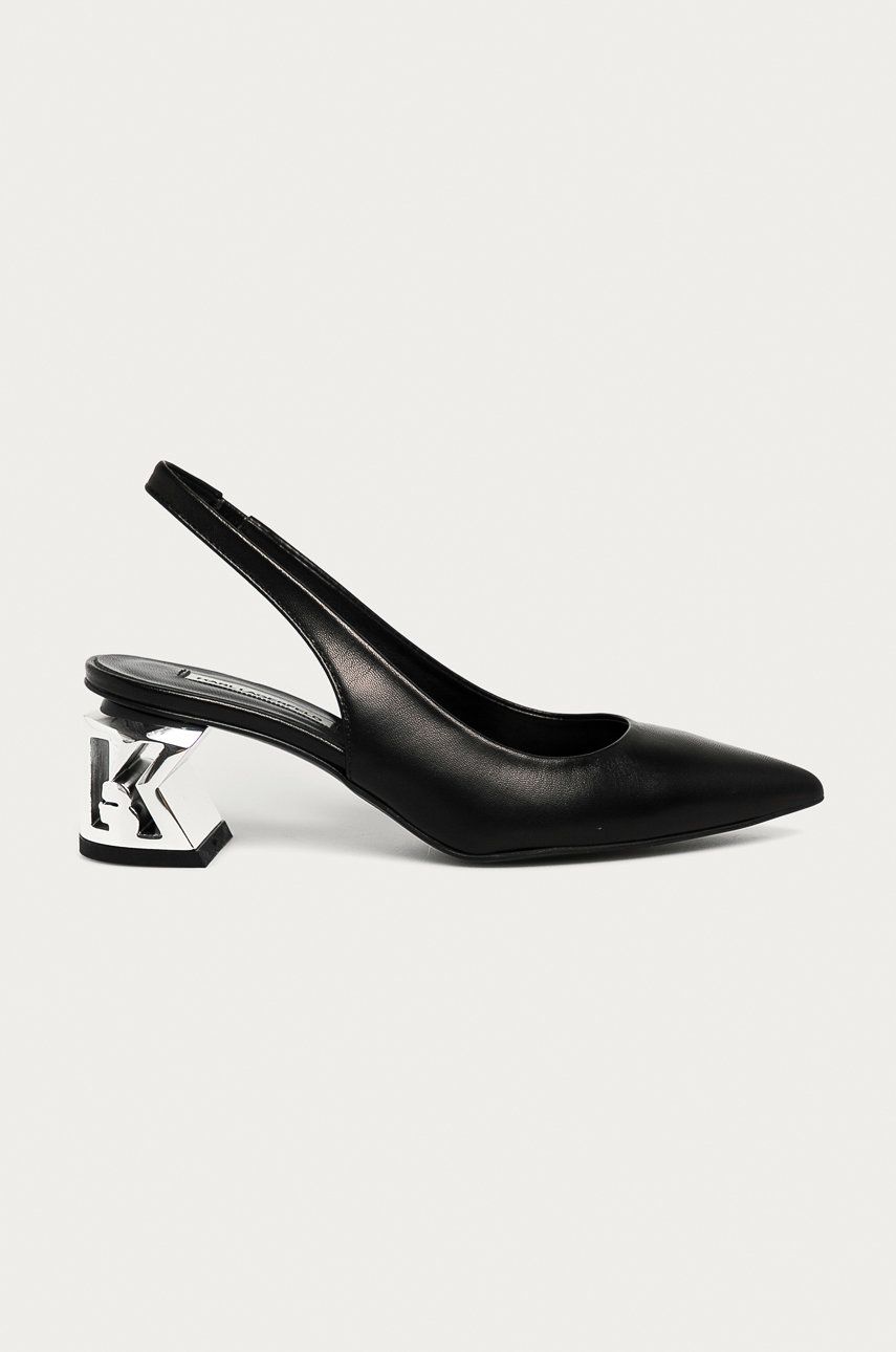 Karl Lagerfeld – Pantofi de piele answear.ro Pantofi cu toc