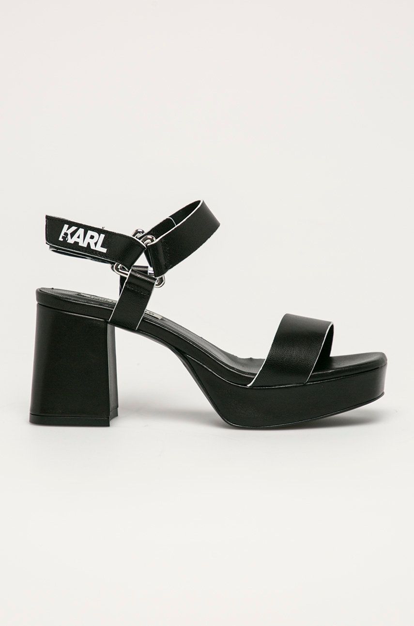 Karl Lagerfeld – Sandale de piele ANSWEAR ANSWEAR