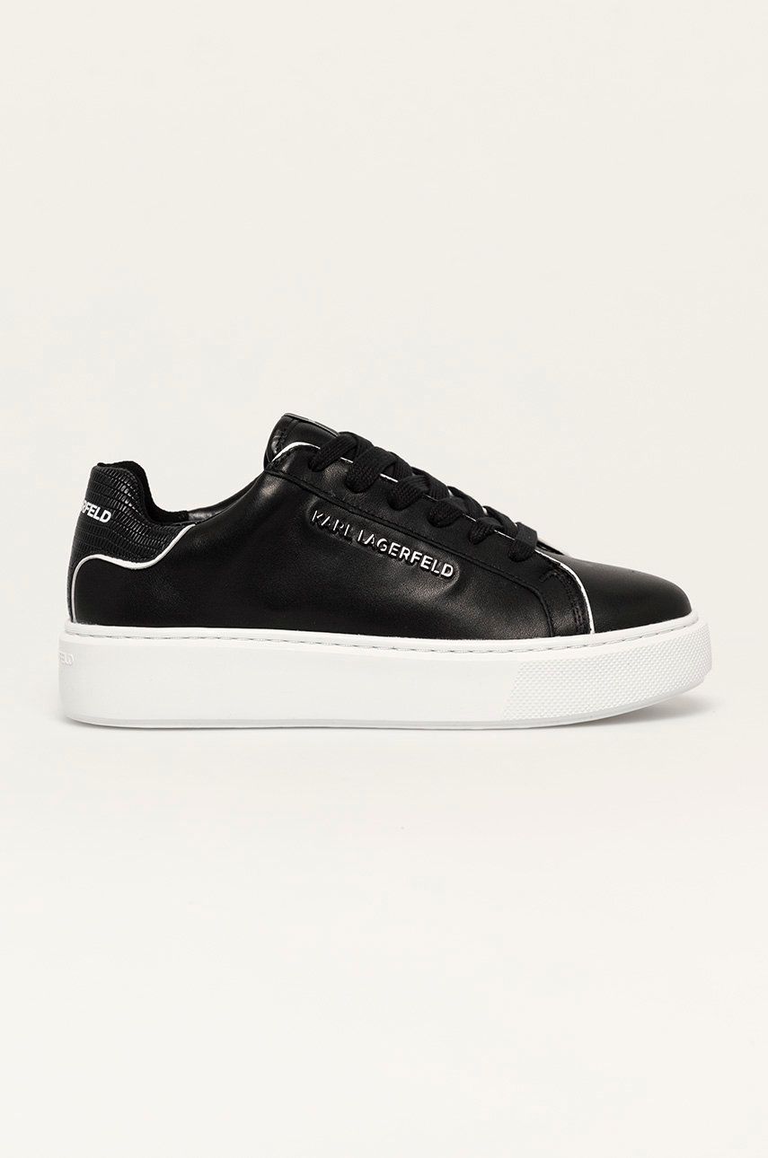 Karl Lagerfeld Pantofi culoarea negru, cu platformă imagine reduceri black friday 2021 answear.ro
