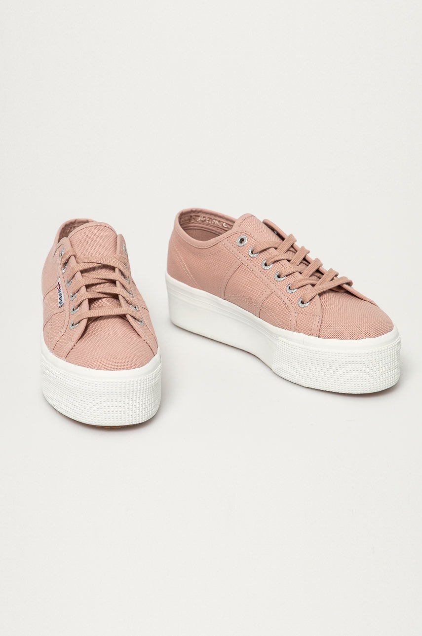 

Кеды Superga женское цвет розовый