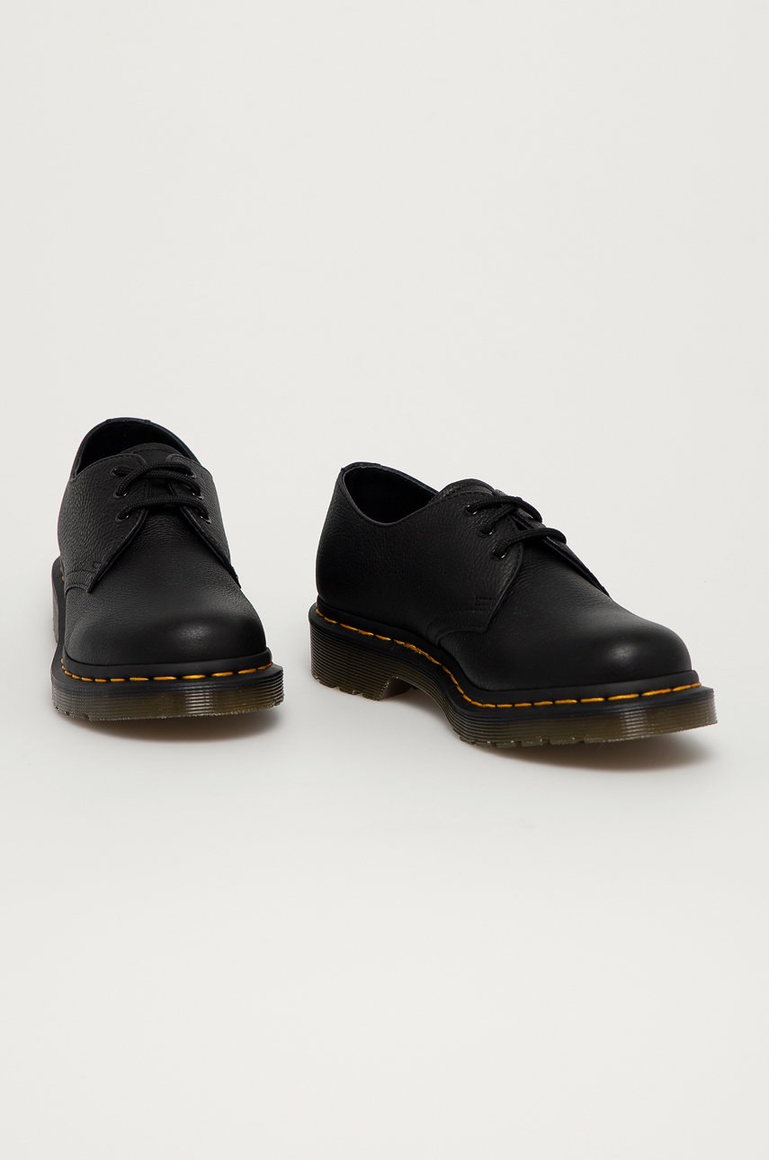 Туфлі Dr. Martens жіночі колір чорний на плоскому ходу 24256001-Black 