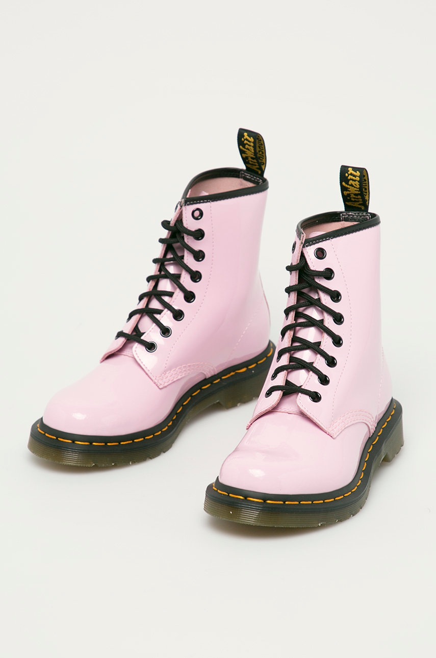 

Кожаные полусапожки Dr. Martens женское