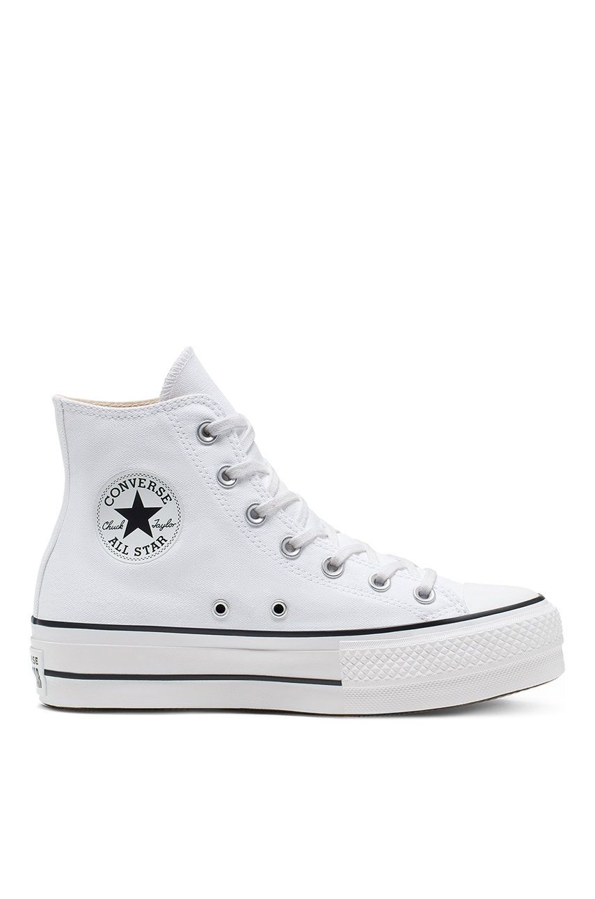 Converse Teniși Chuck Taylor All Star Lift femei, culoarea alb 560846C-OPTICAL.WH