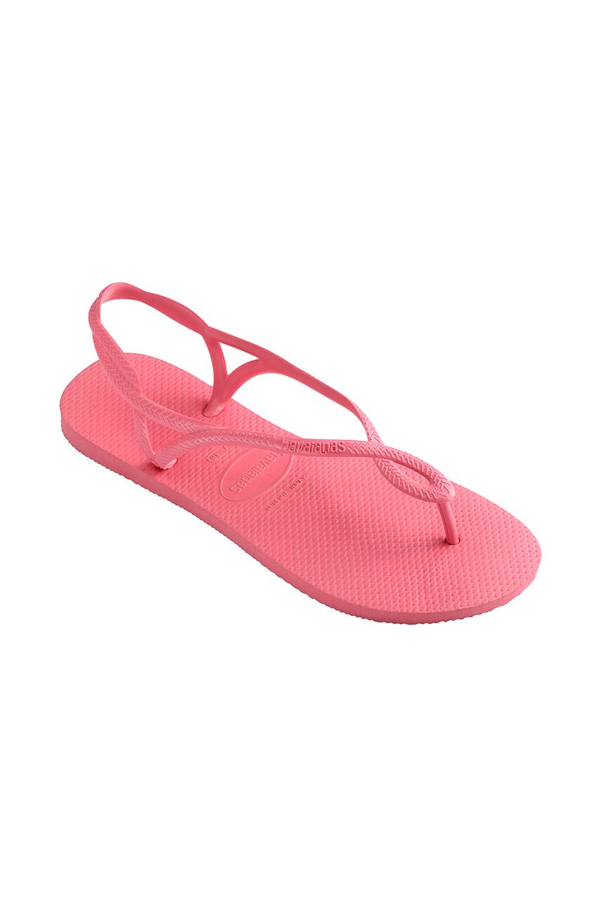 

Сандалі Havaianas жіночі колір рожевий