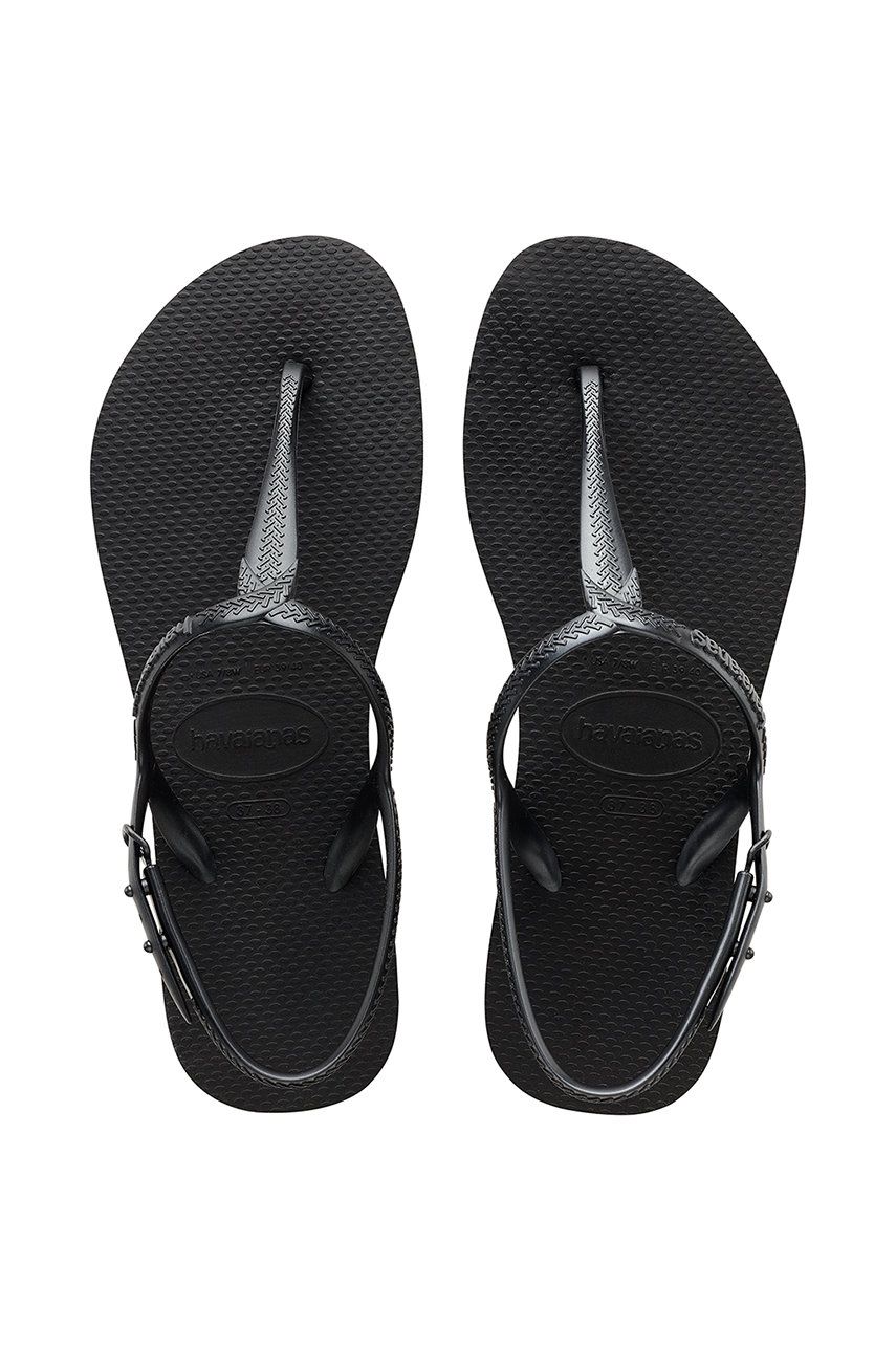 Havaianas sandale TWIST femei, culoarea negru 4147131.3544