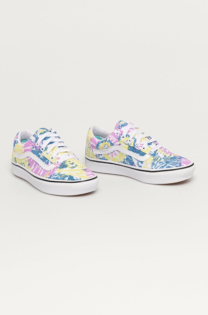 

Кеды Vans женское цвет фиолетовый
