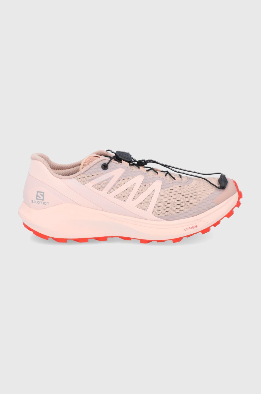 Salomon pantofi femei, culoarea roz
