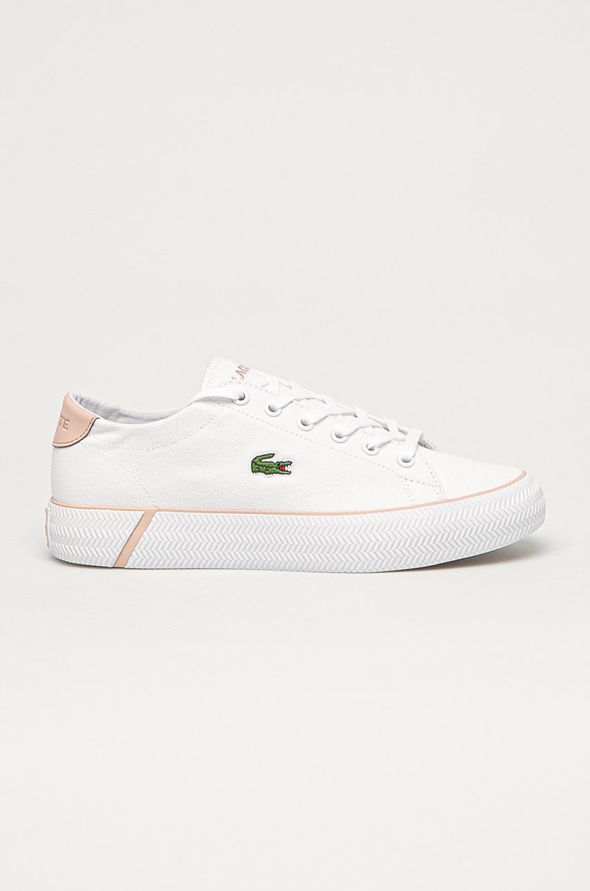 Lacoste Tenisi Femei, Culoarea Alb