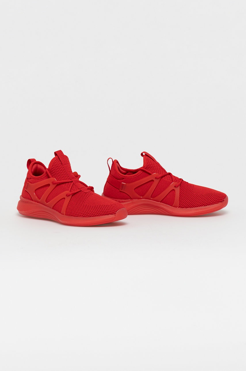 

Ботинки Aldo цвет красный на плоском ходу