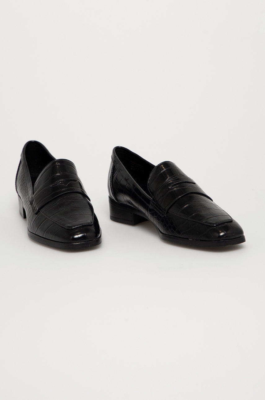 

Мокасины Aldo женское цвет чёрный на плоском ходу