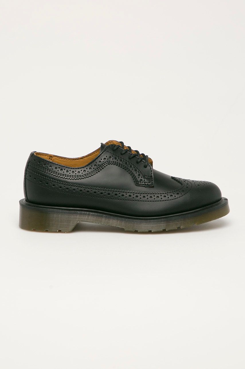 Dr. Martens - Pantofi de piele Black Smooth 3989