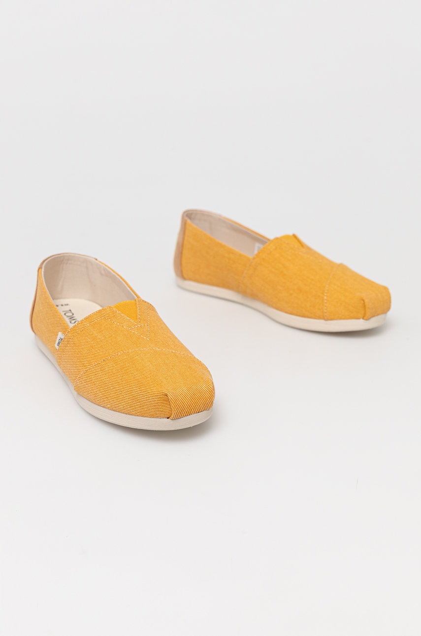 

Еспадрилі Toms колір жовтий