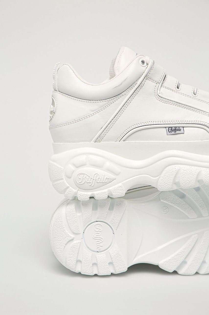 Δερμάτινα παπούτσια Buffalo χρώμα: άσπρο F31533230 φωτογραφία