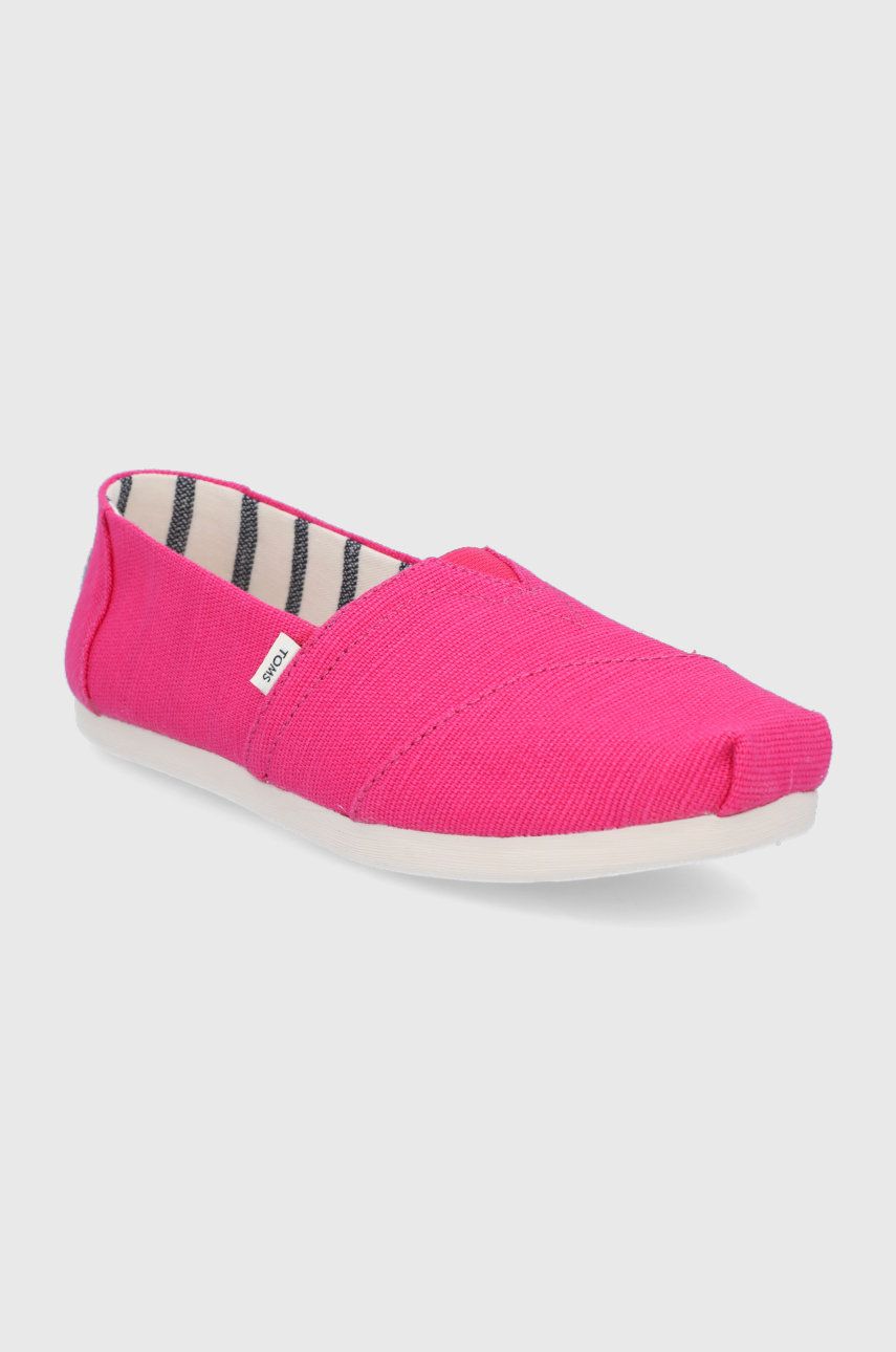 

Эспадрильи Toms Alpargata цвет розовый