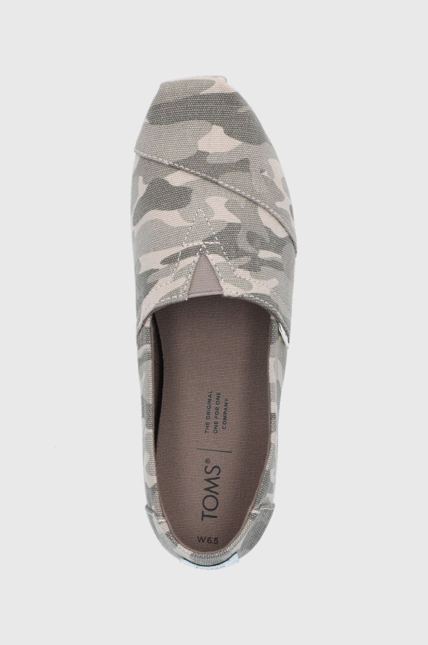 Espadrile Toms Alpargata Boja: Siva