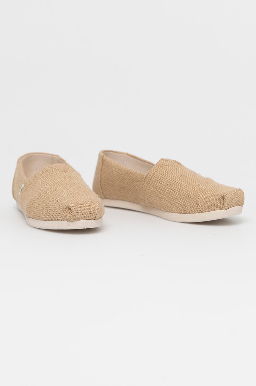 

Еспадрилі Toms колір бежевий