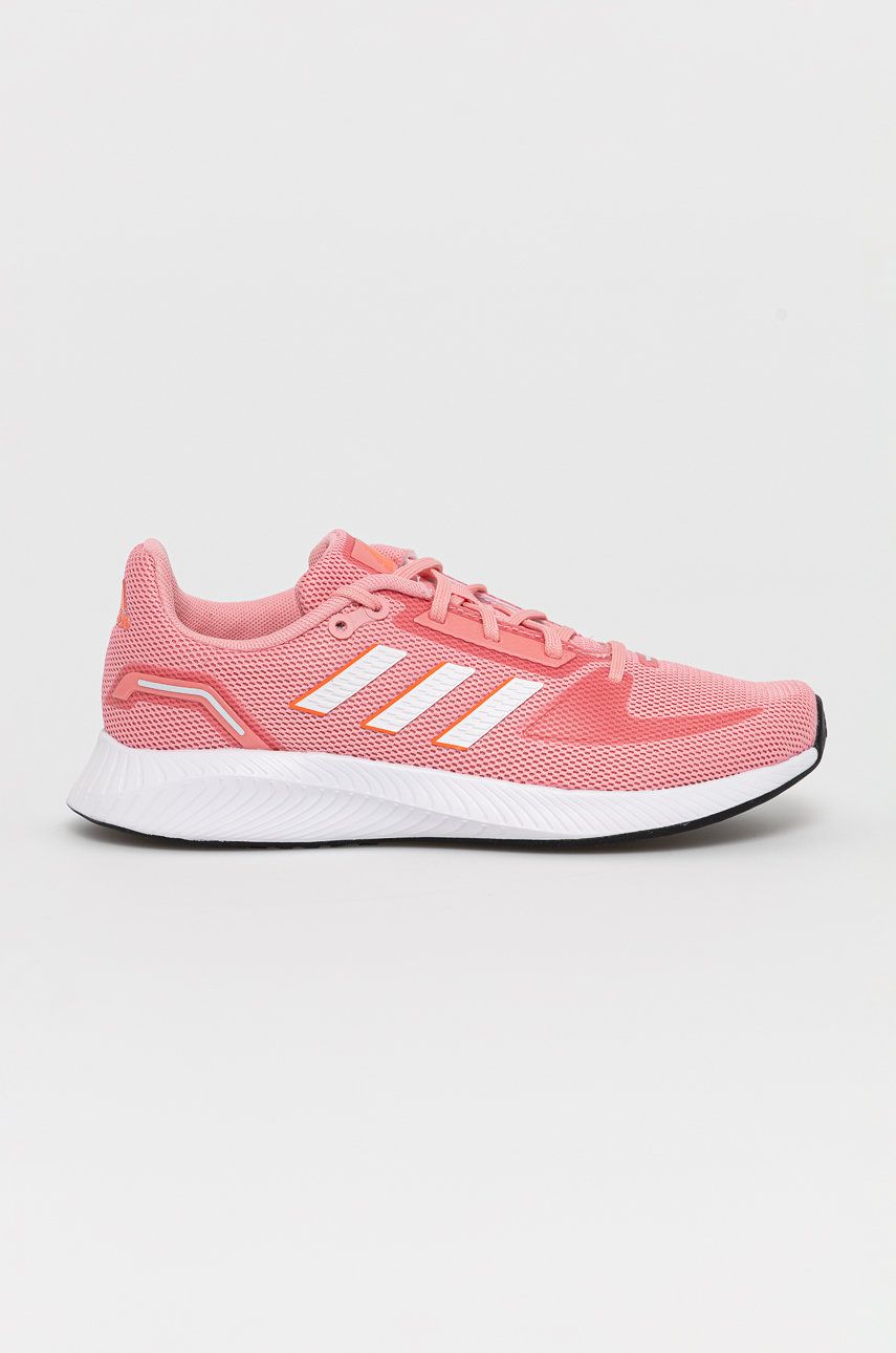 Adidas Pantofi Runfalcon 2.0 culoarea roz, cu toc plat
