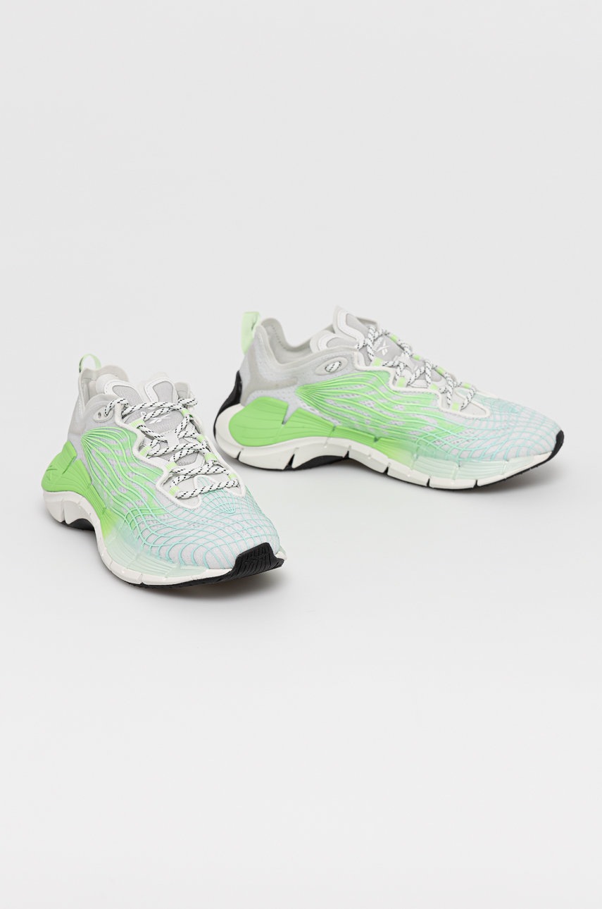 

Ботинки Reebok Zig Kinetica II FX9406 цвет белый на плоском ходу