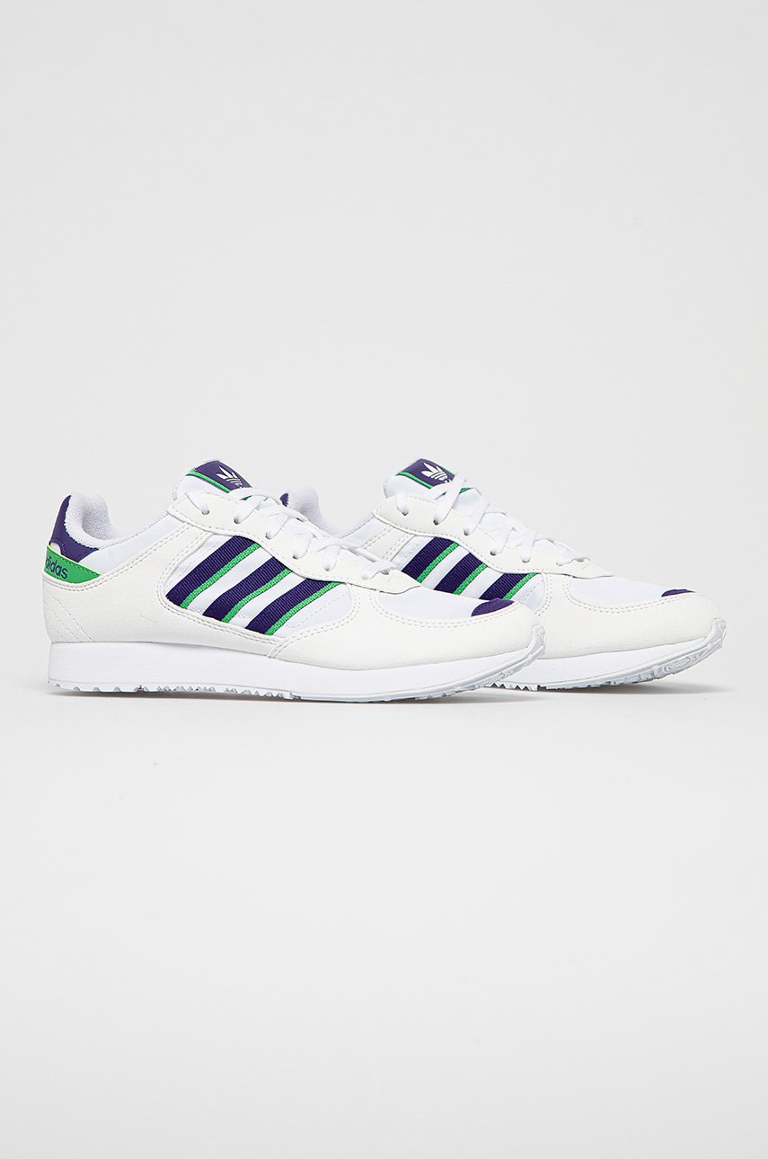 

Черевики adidas Originals Special колір білий на плоскому ходу