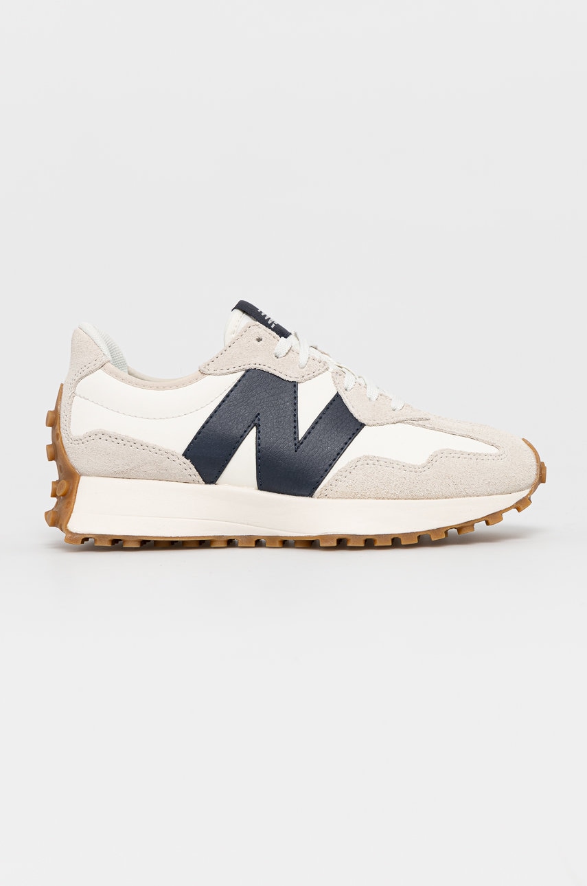 New Balance sneakers WS327KB 327 culoarea bleumarin, cu platformă WS327KB