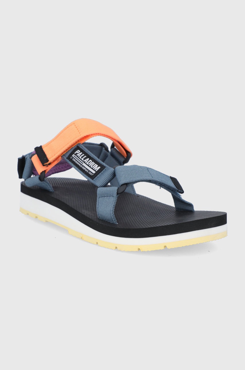 

Сандалии Palladium женские цвет синий