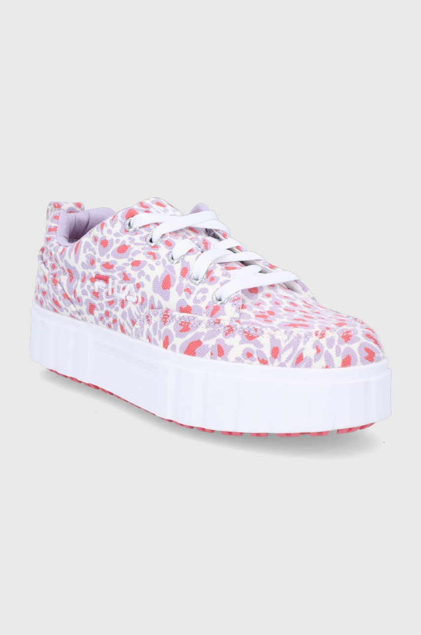 

Кеды Fila Sandblast женское цвет розовый