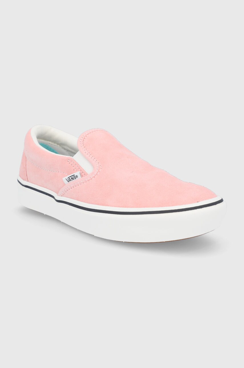 

Шкіряні кеди Vans жіночі колір помаранчевий