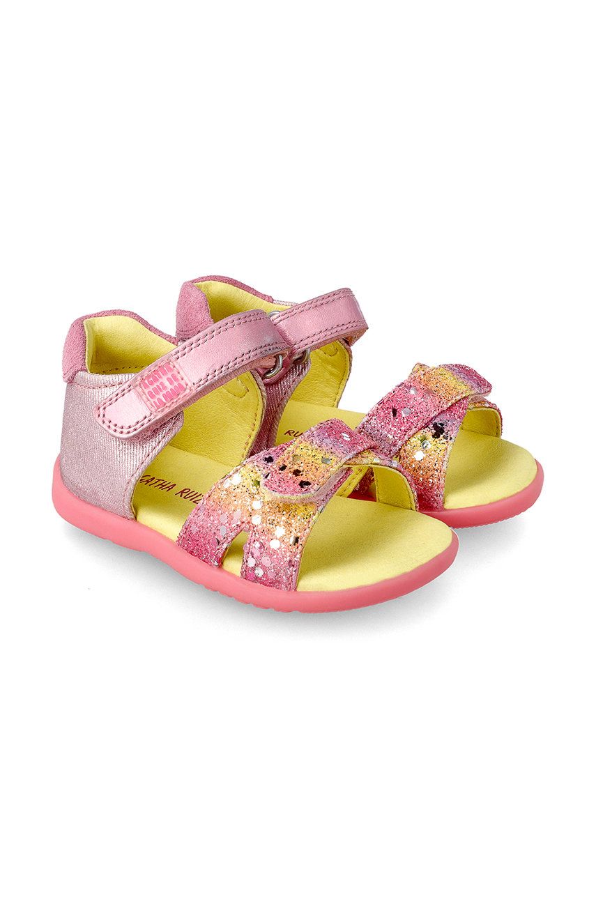 Agatha Ruiz de la Prada Sandale copii culoarea roz